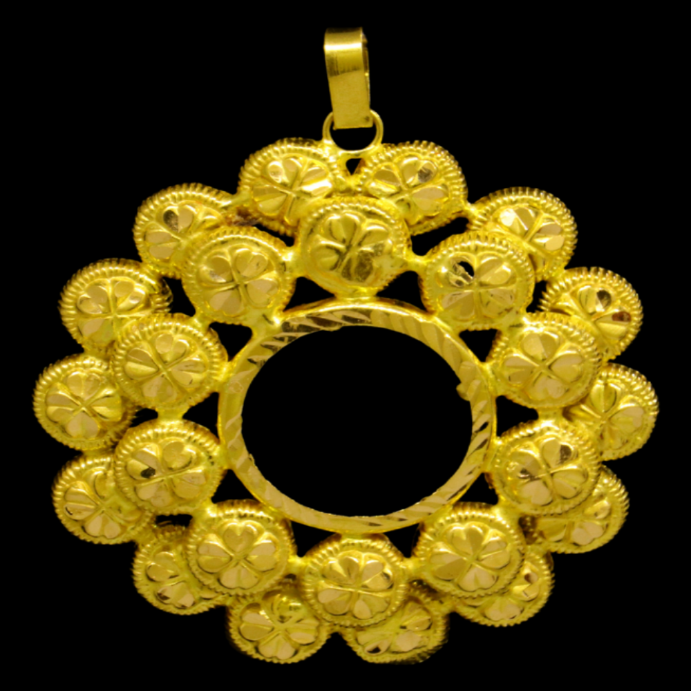21K Gold Coin Frame – SW24230